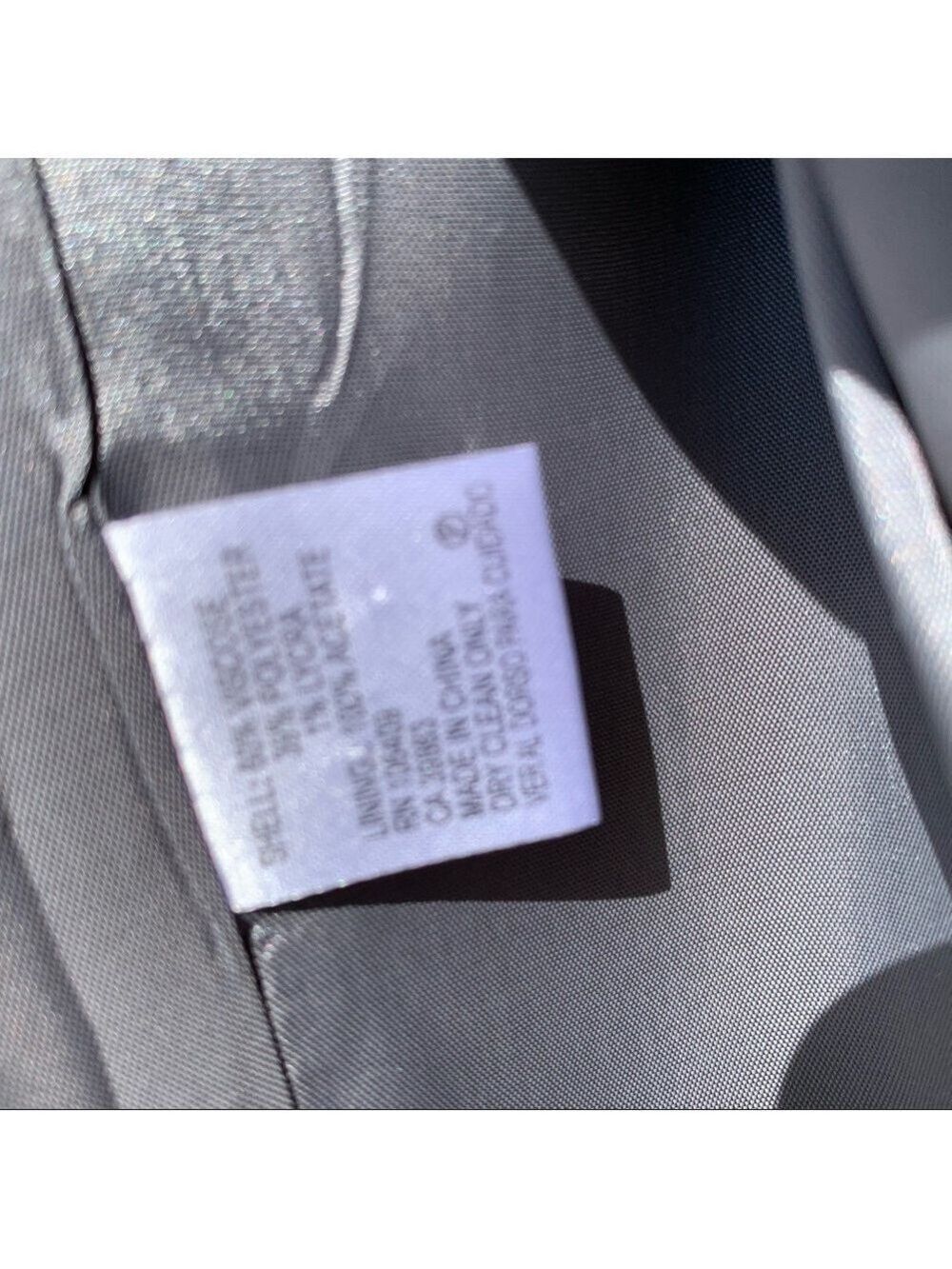 ANTONIO MELANI gray plaid blazer jacket lightweight spring summer neutral fall - Picture 7 of 11